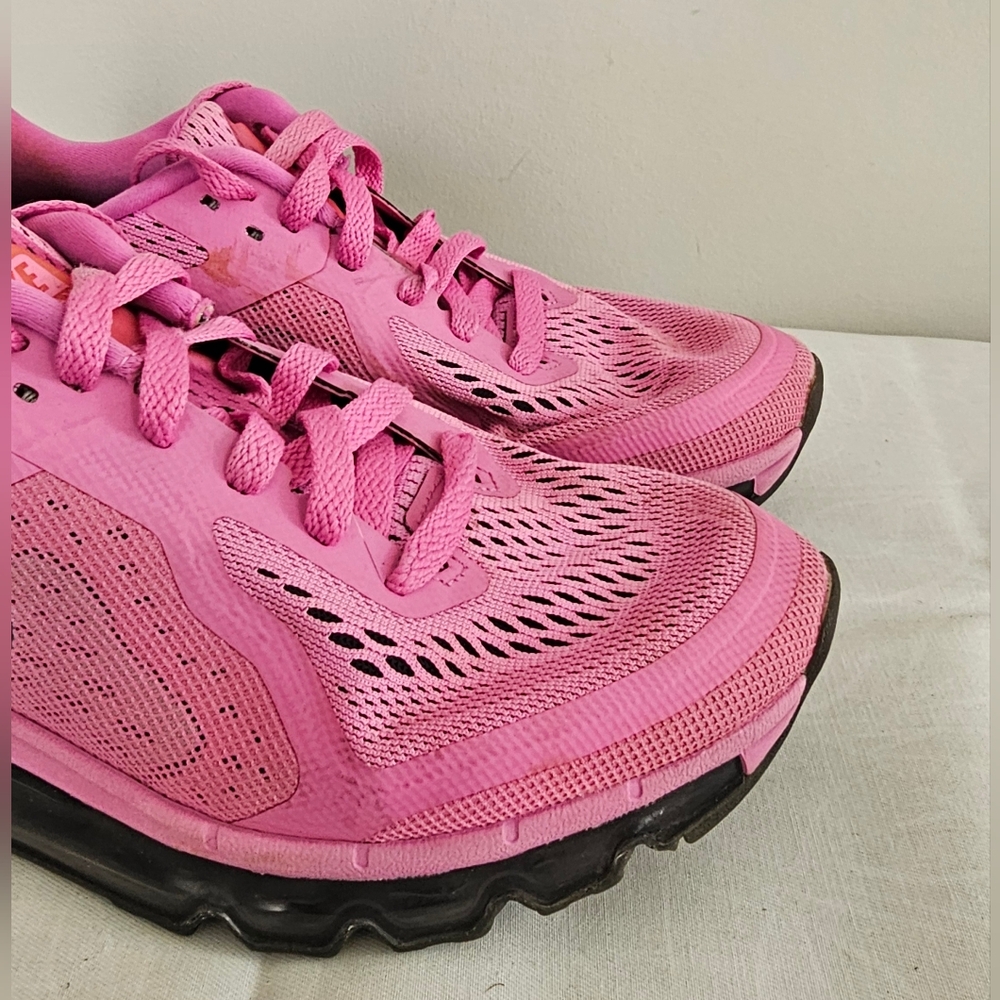 NIKE Air Max Pink & Black Womens Running Shoes, Sneakers - Picture 4 of 9